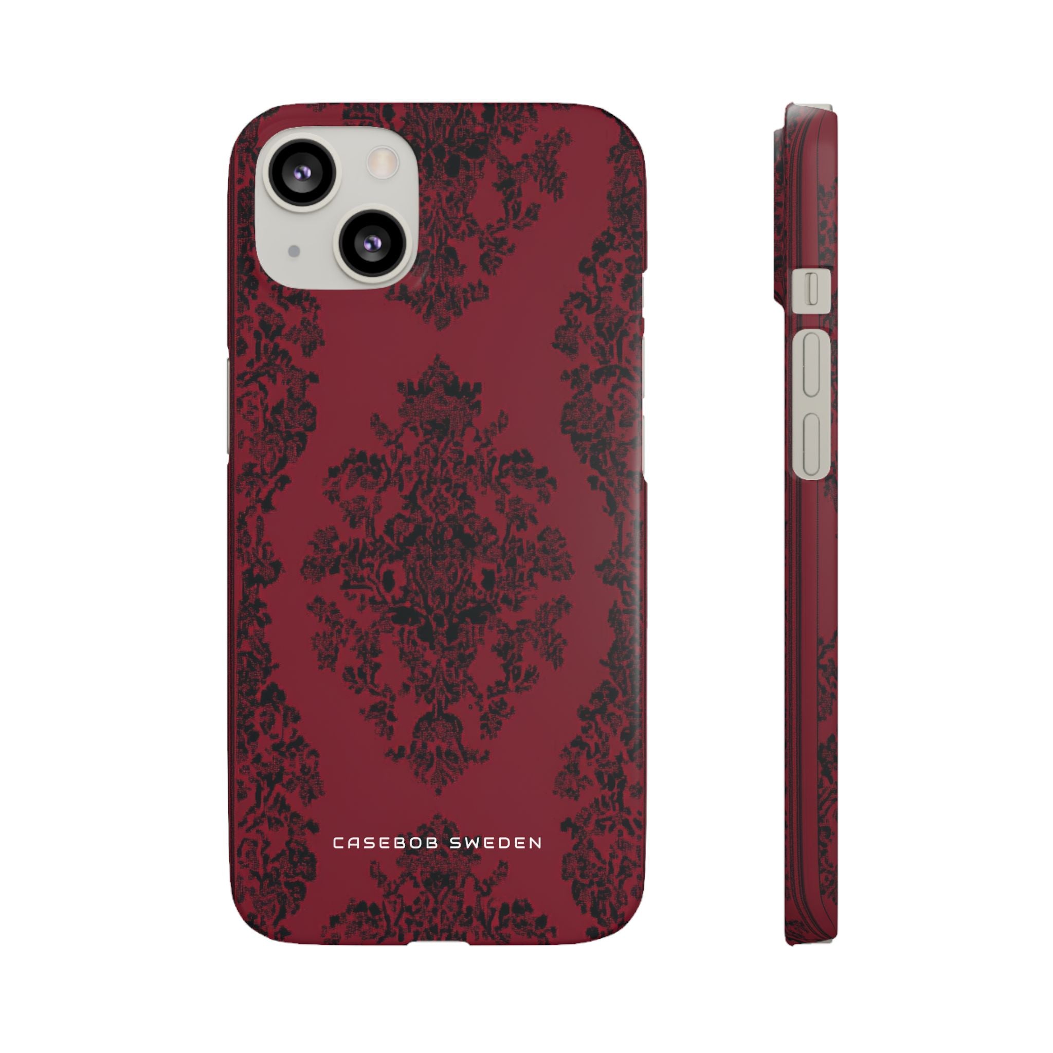 Gothic Crimson Elegance iPhone 13 - Slim Phone Case