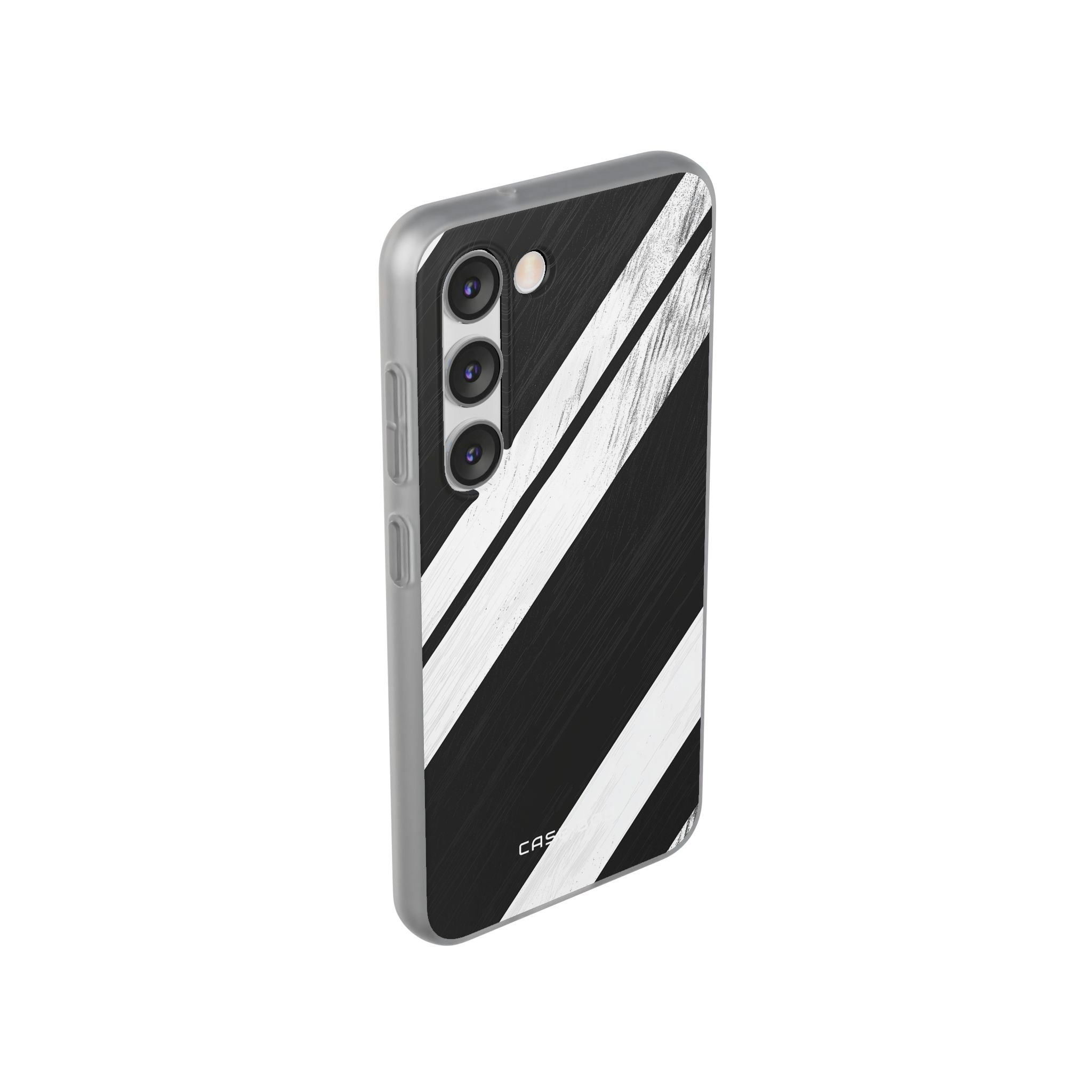 Distressed Stripe Motion Samsung S23 Case - Soft