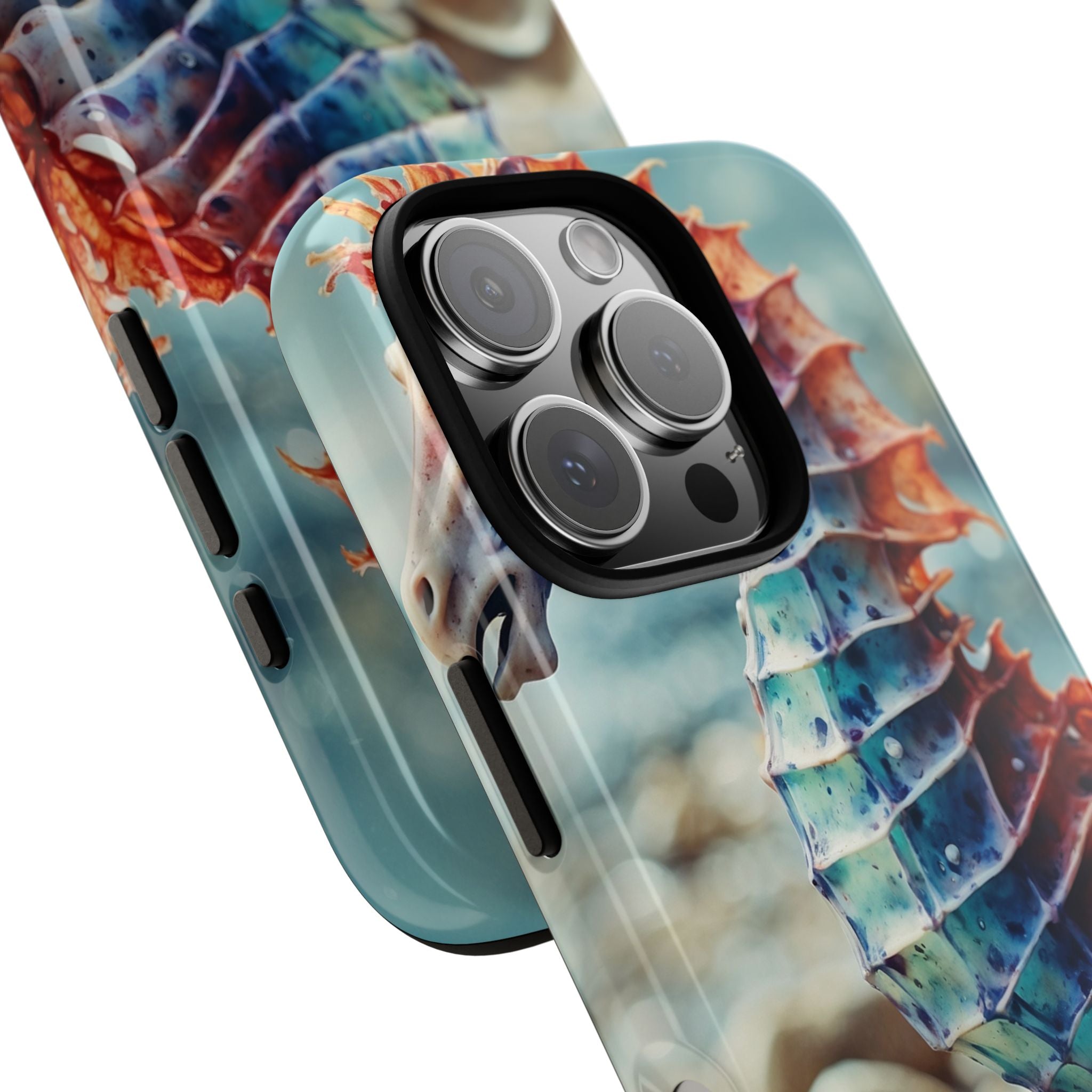 Seahorse Dances Freely - iPhone Case