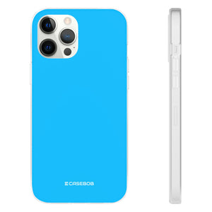 Deep Sky Blue | Phone Case for iPhone (Flexible Case)