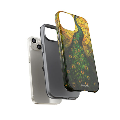 Peacock Spreads Light - iPhone Case