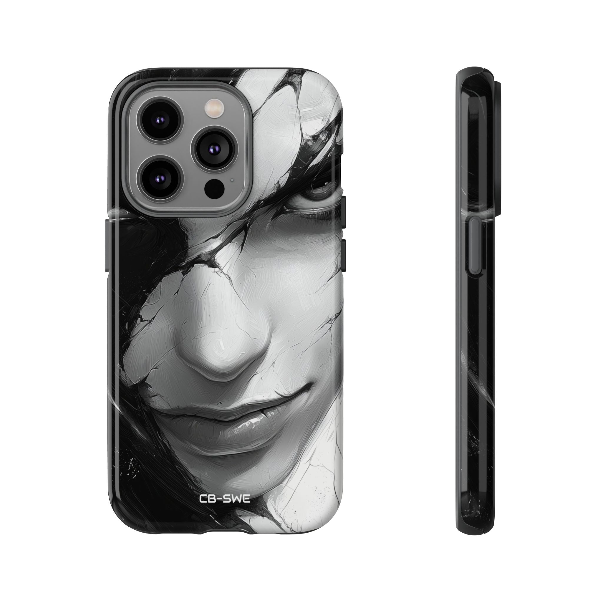 Shattered Gaze Reflects - iPhone Case