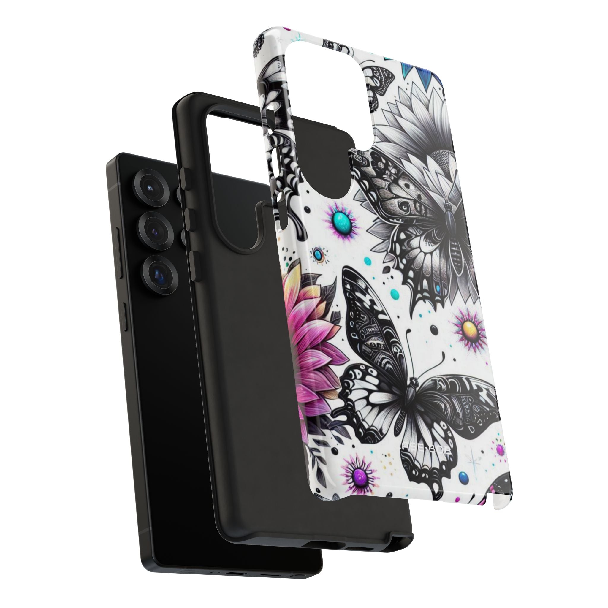 Butterfly Bloom Samsung S25 Ultra Case - Tough
