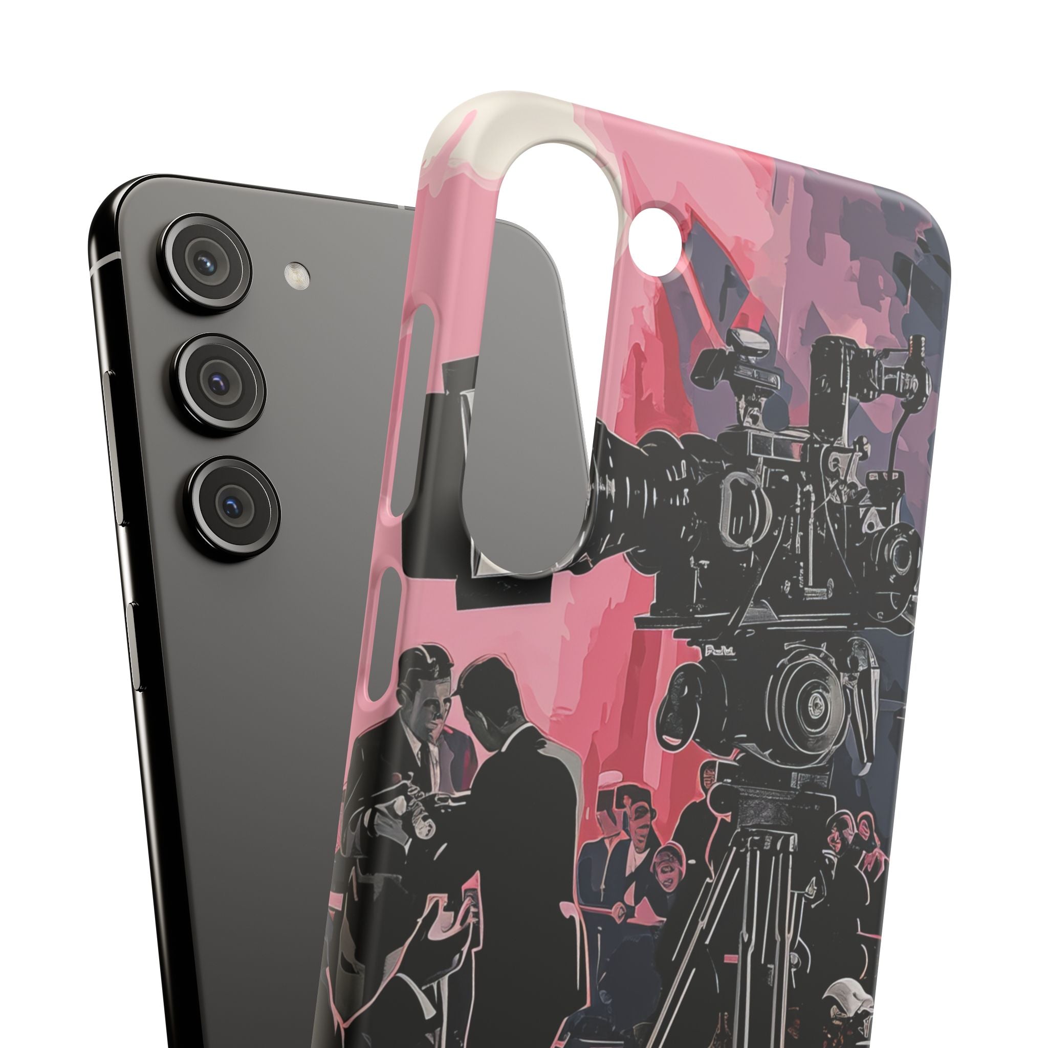 Retro Cinematic Spotlight Samsung S23 - Slim Phone Case