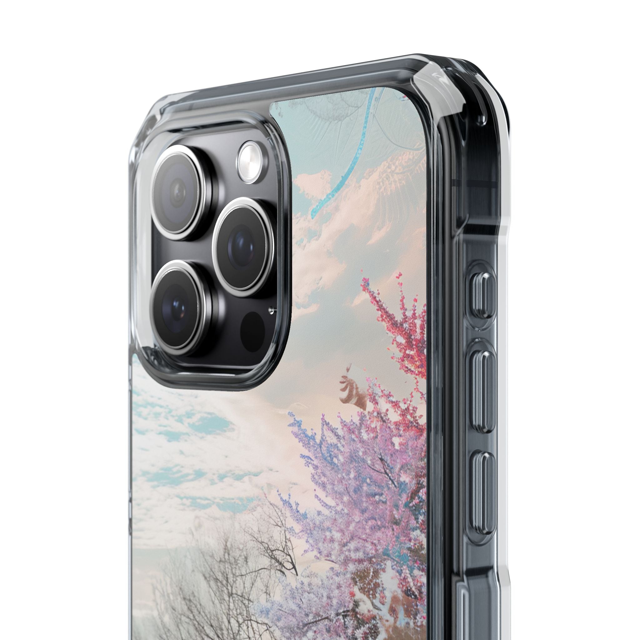 Spring Dreamscape - Clear Impact iPhone 15 Phone Case