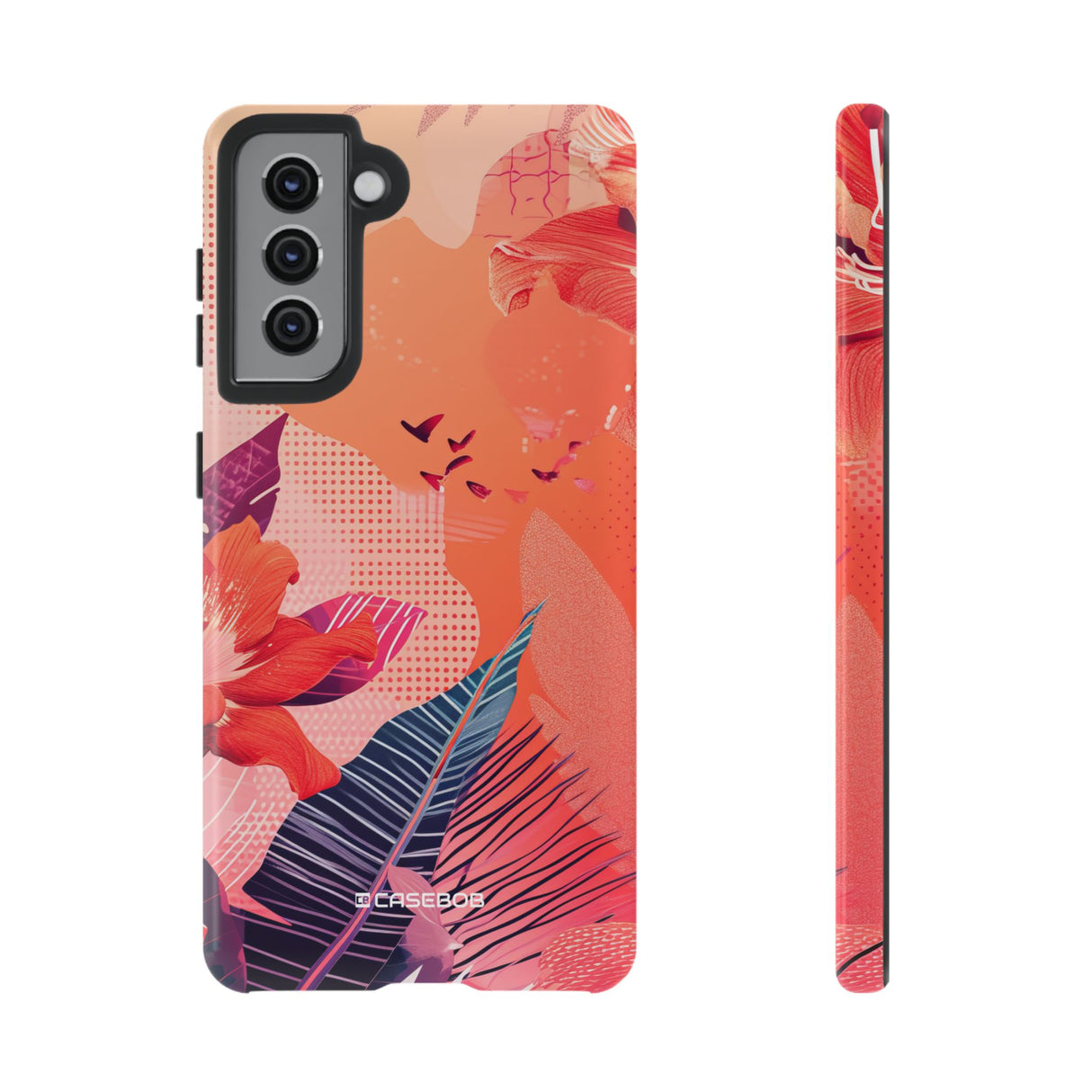 Living Coral Design | Handyhülle für Samsung (Schutzhülle)