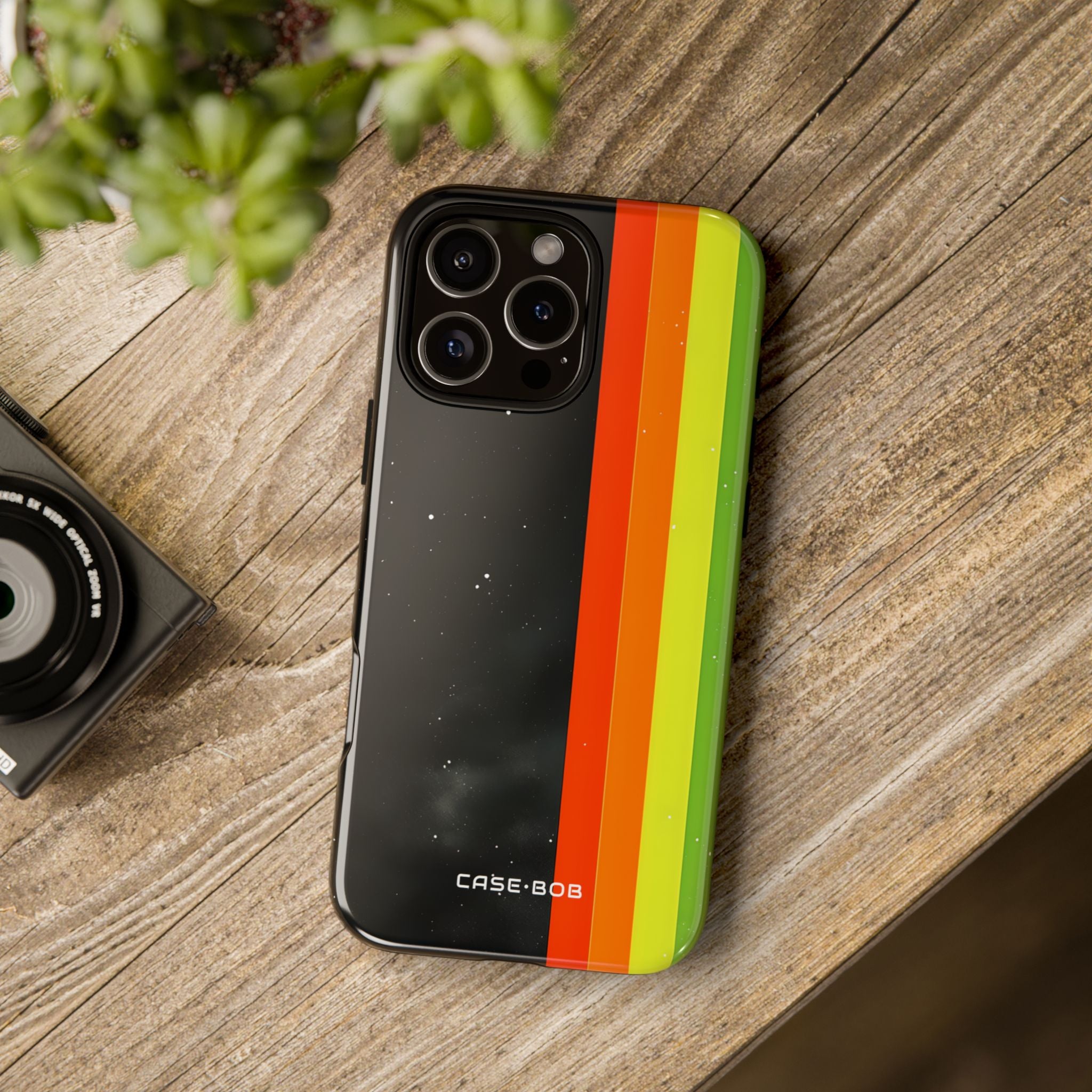 Celestial Stripes iPhone 16 Pro Max Case - Tough