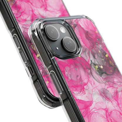 Vibrant Pink Swirls iPhone Case - Impact