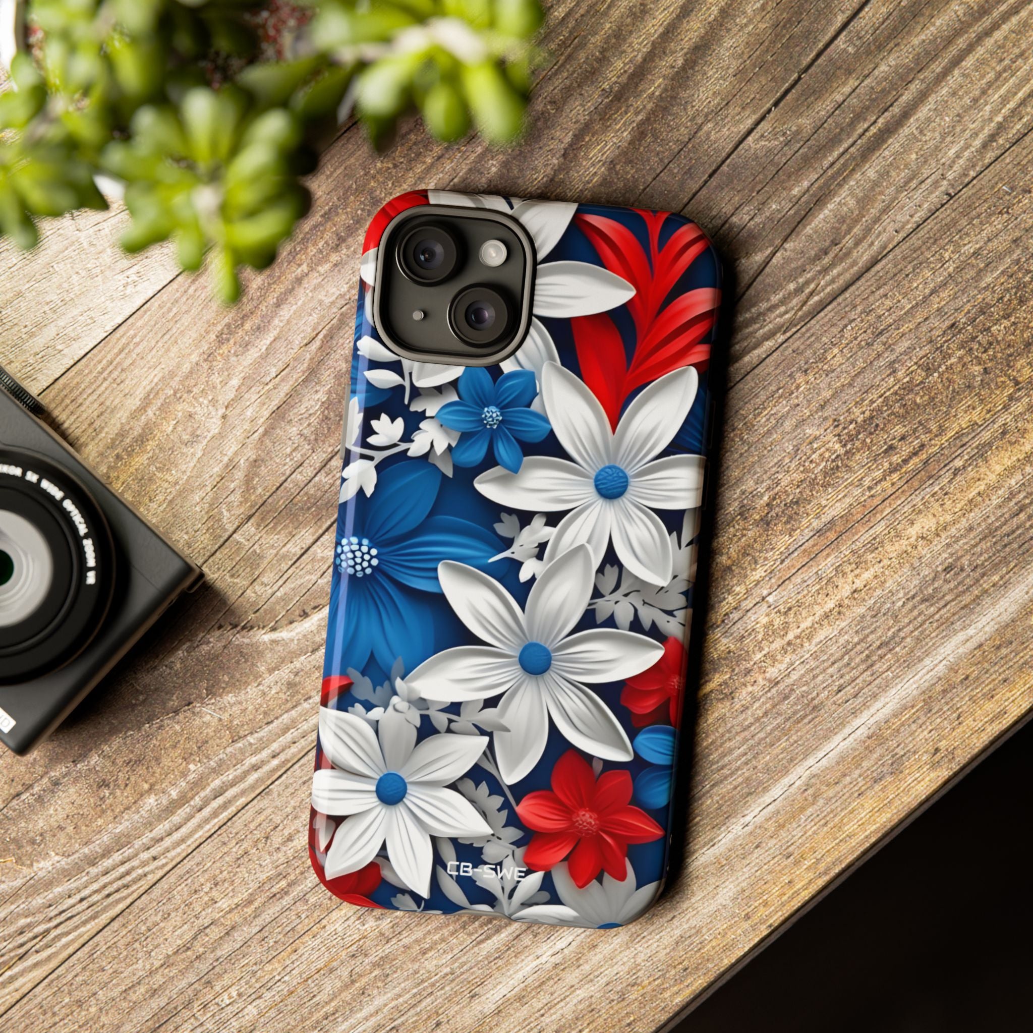 Floral Sculpture Blooms - iPhone Case