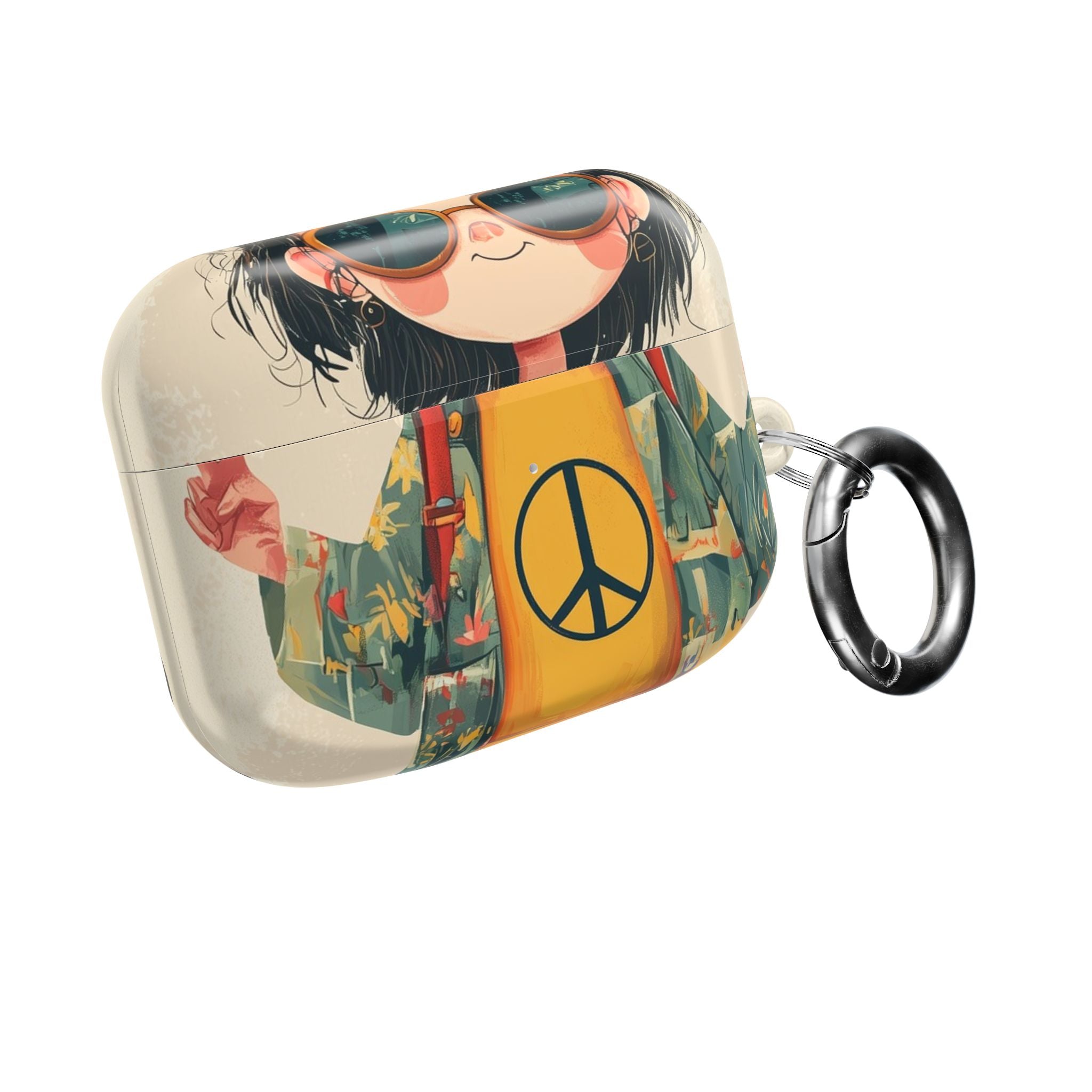 Peace Pigtails - AirPods Case