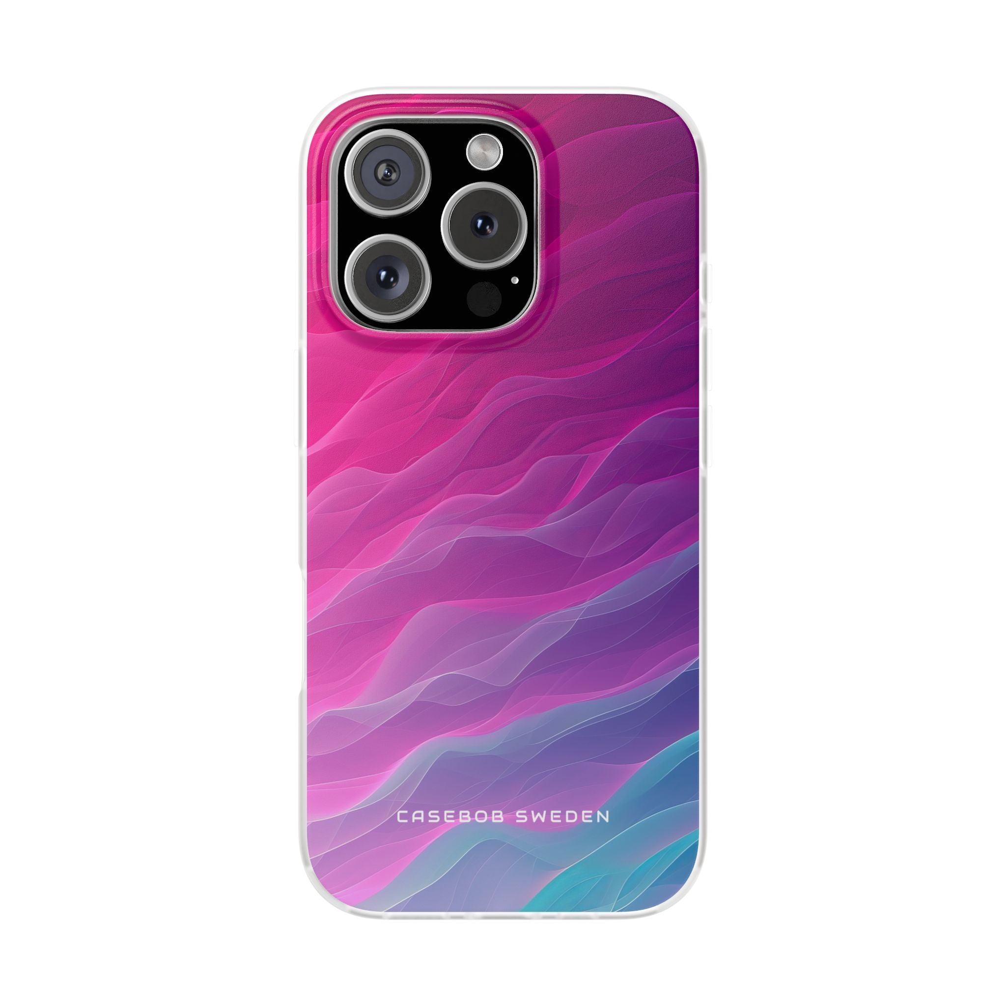 Gradient Oceanflow Waves iPhone 16 - Flexi Phone Case