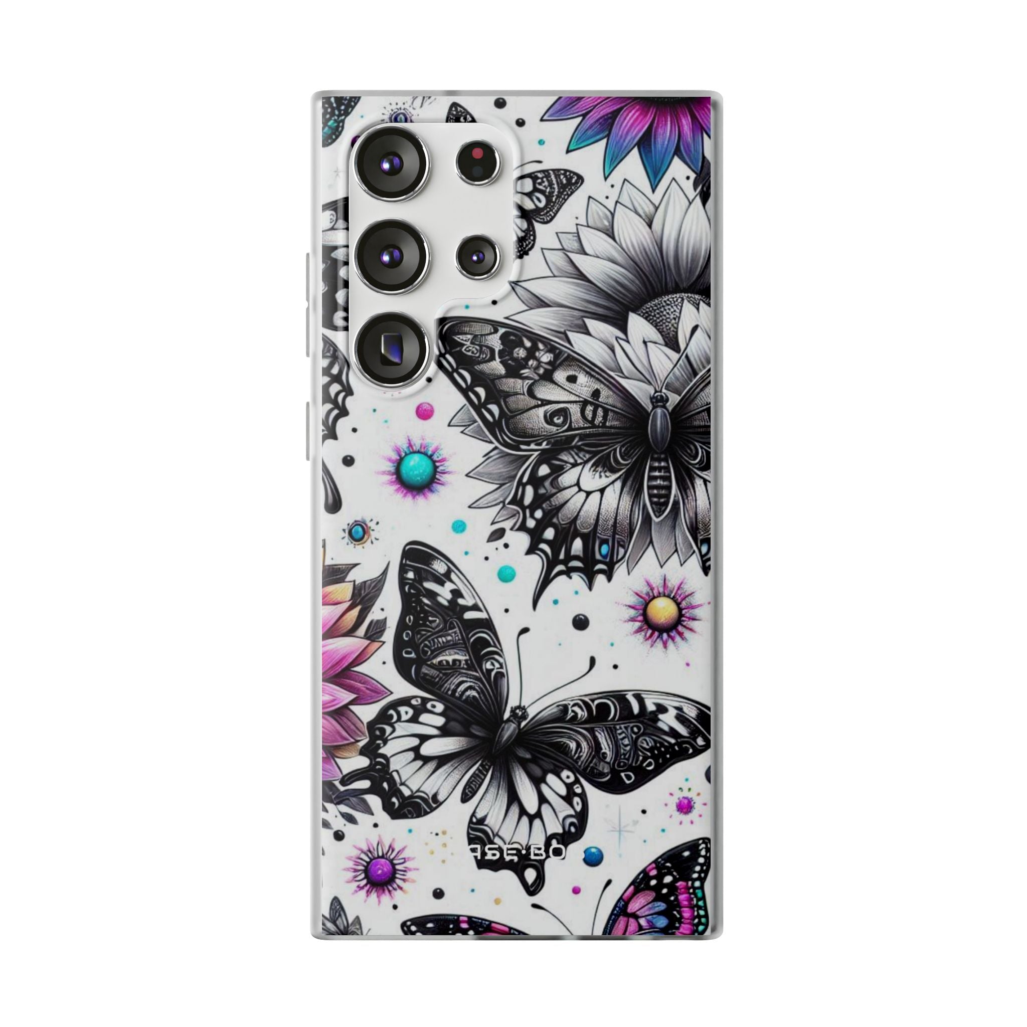Butterfly Bloom Samsung S23 Ultra Case - Soft
