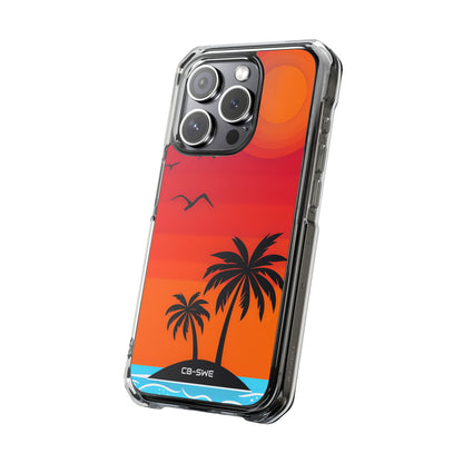 Summer Sunset Silhouettes iPhone Case - Impact