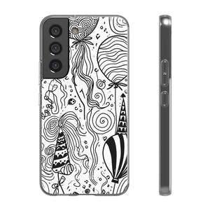 Whimsical Festivity | Flexible Phone Case for Samsung Galaxy