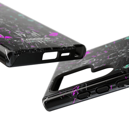 Cybernetic Neon Nexus Samsung S24 - Resistente