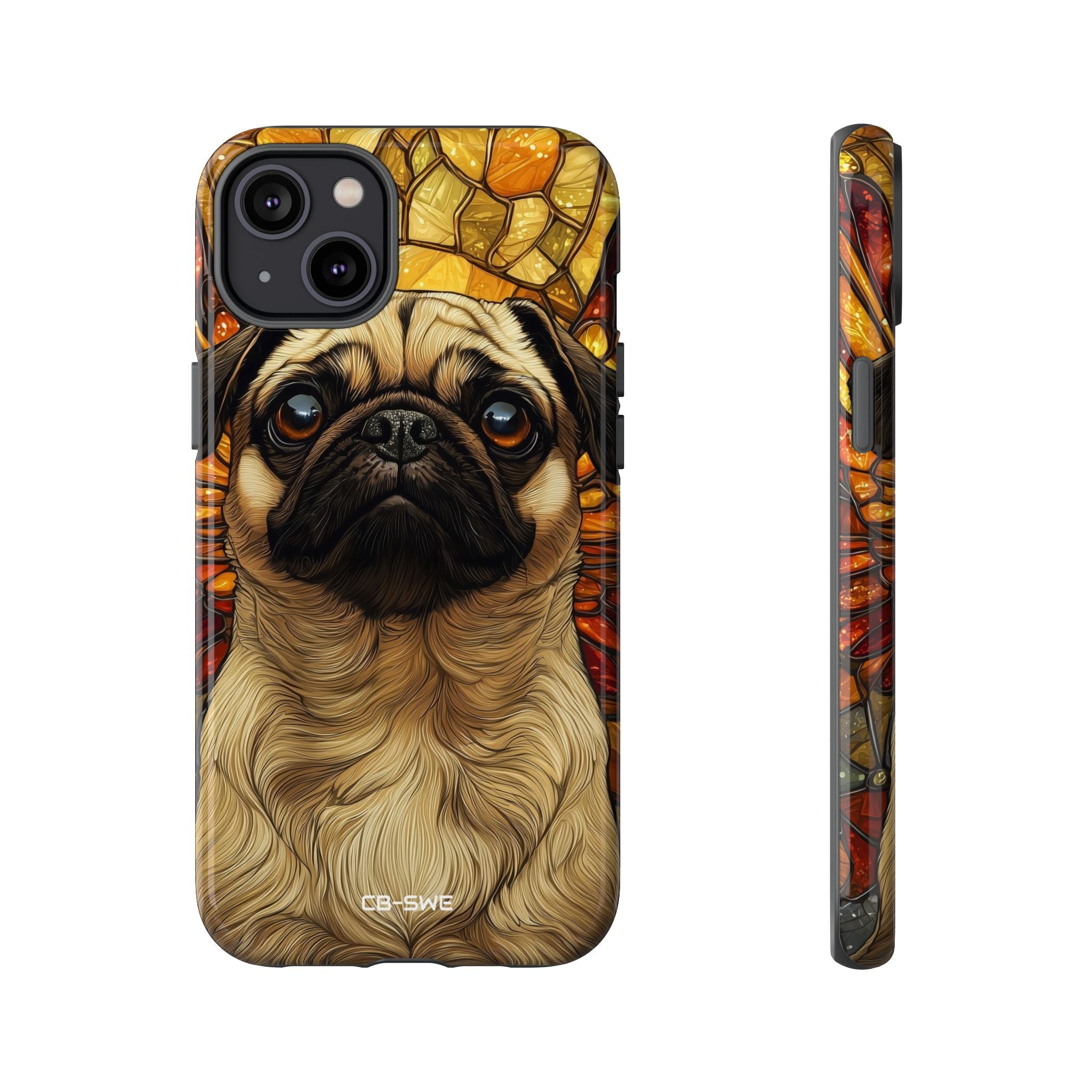 Pug Soars Brightly - iPhone Case