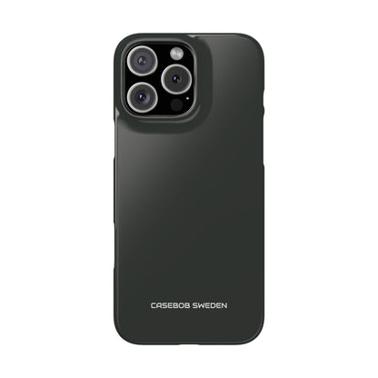 Onyx Black - Slim iPhone 16 Phone Case