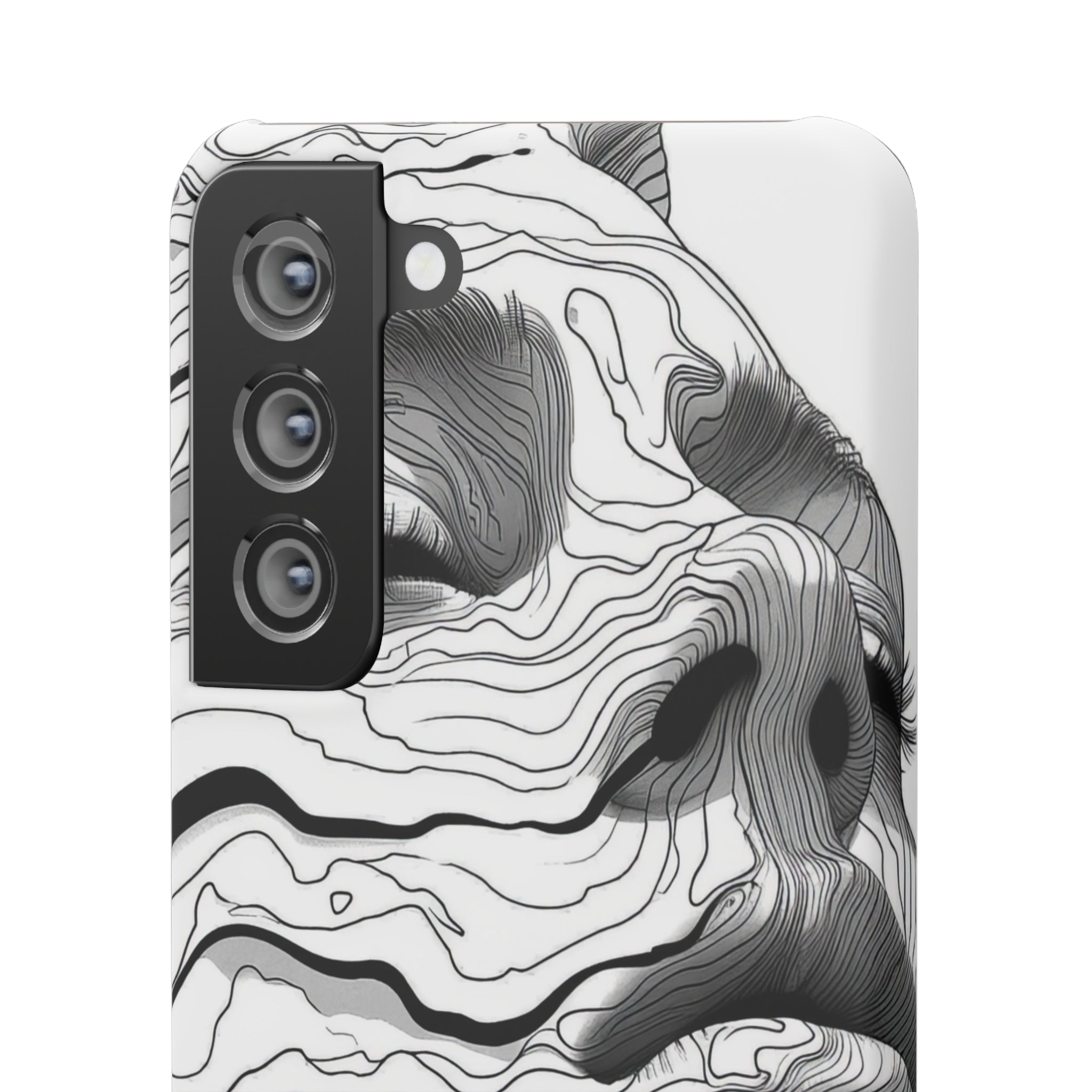 Topographic Serenity | Slim Phone Case for Samsung