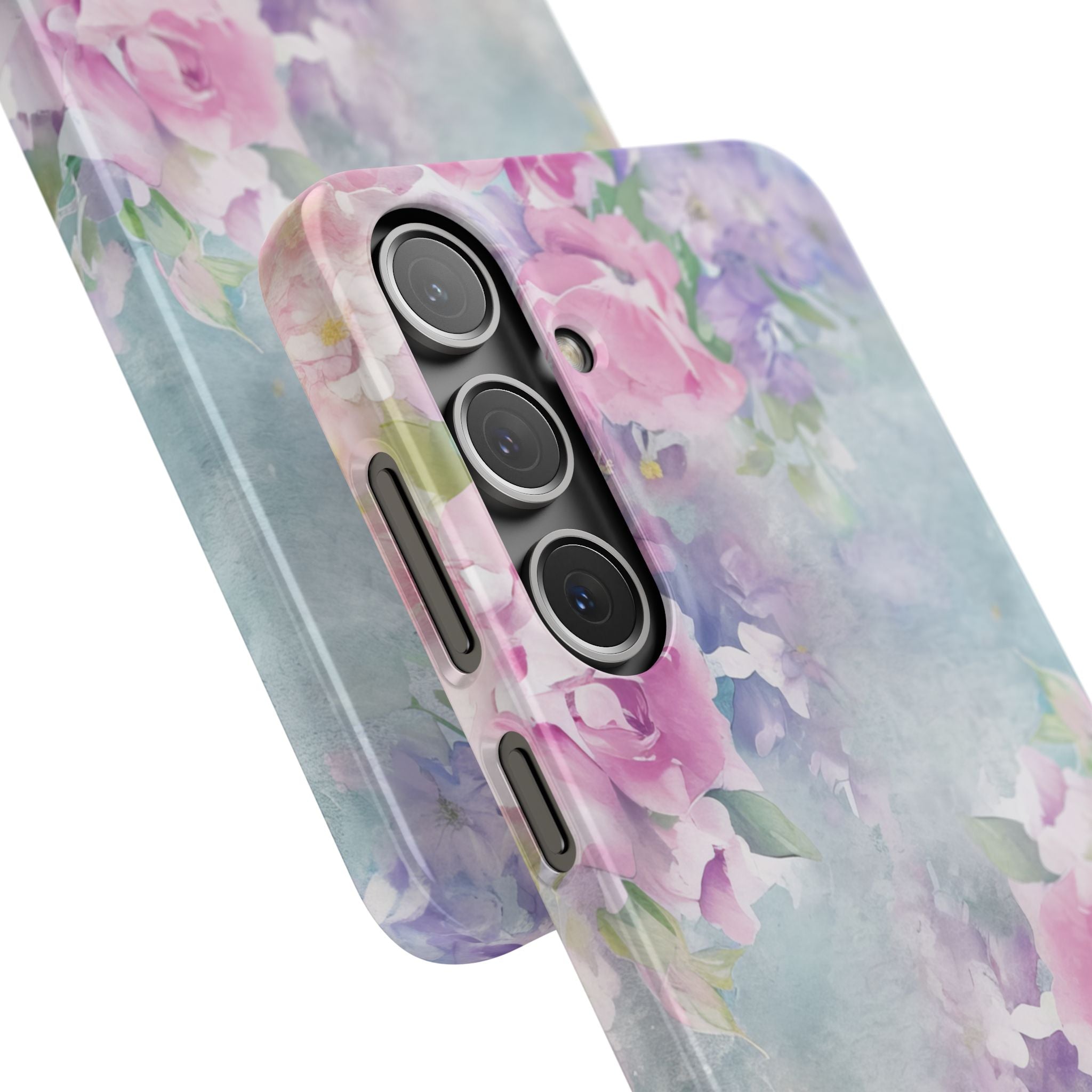 Dreamy Floral Watercolor - Slim Samsung S24 Phone Case