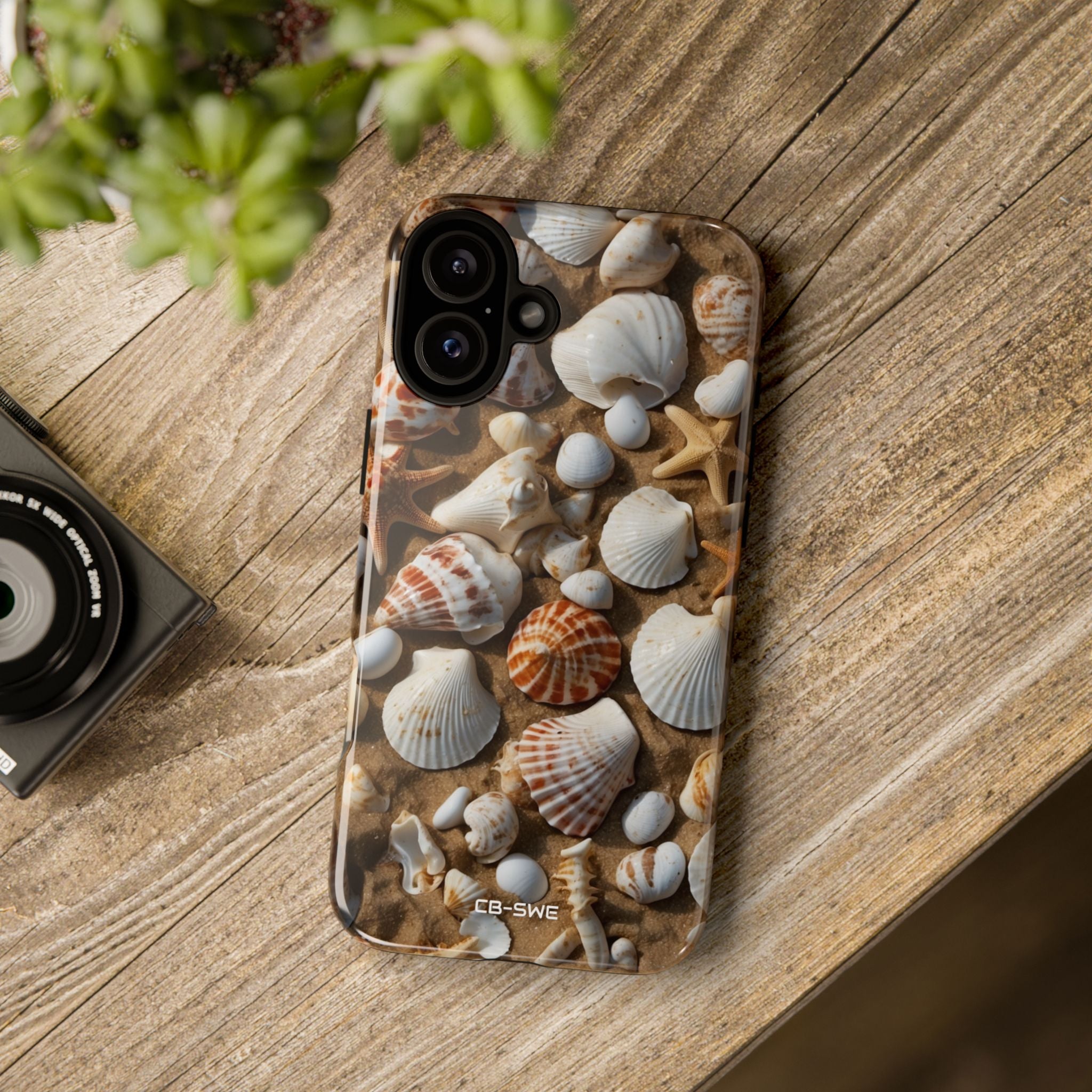 Seashells Embrace Shore - iPhone Case