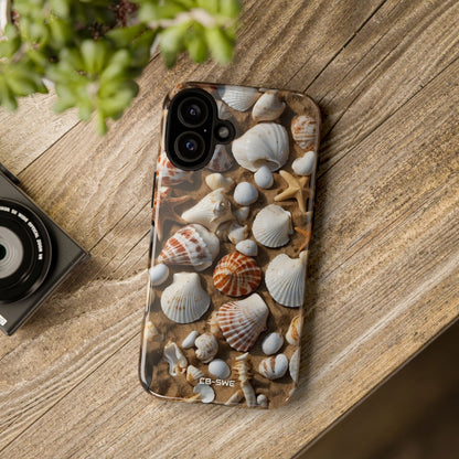 Seashells Embrace Shore - iPhone Case
