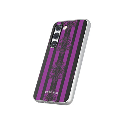 Damask Elegance Purple Samsung S23 Case - Soft