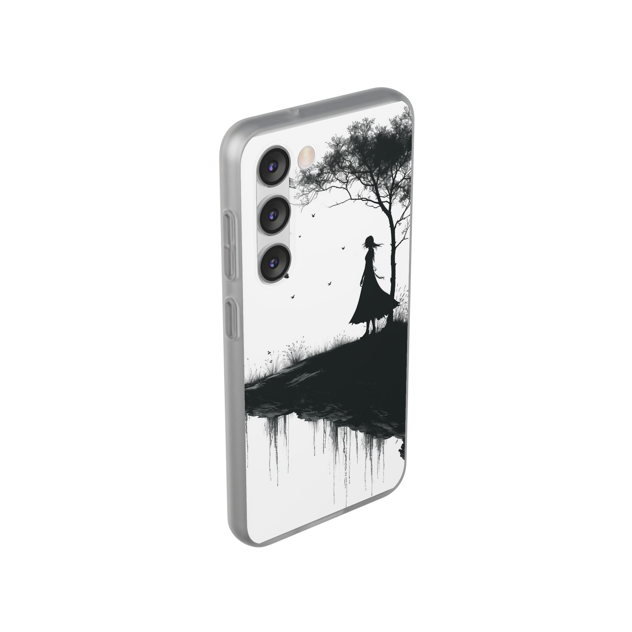 Cliffside Silhouette Samsung S23 Case - Soft