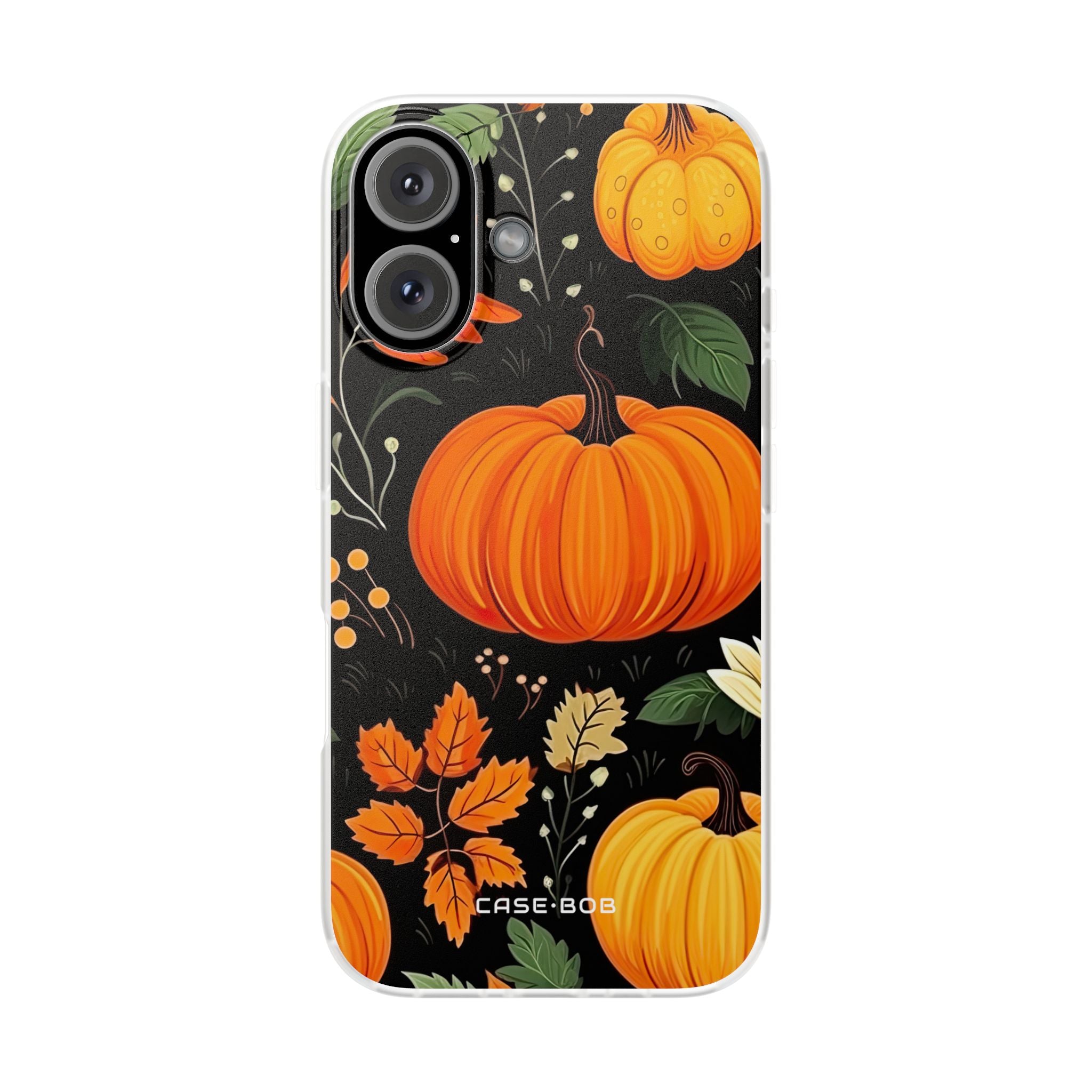 Pumpkin Glow iPhone 16 Case - Soft