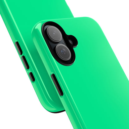 Medium Spring Green iPhone 16 - Tough Phone Case