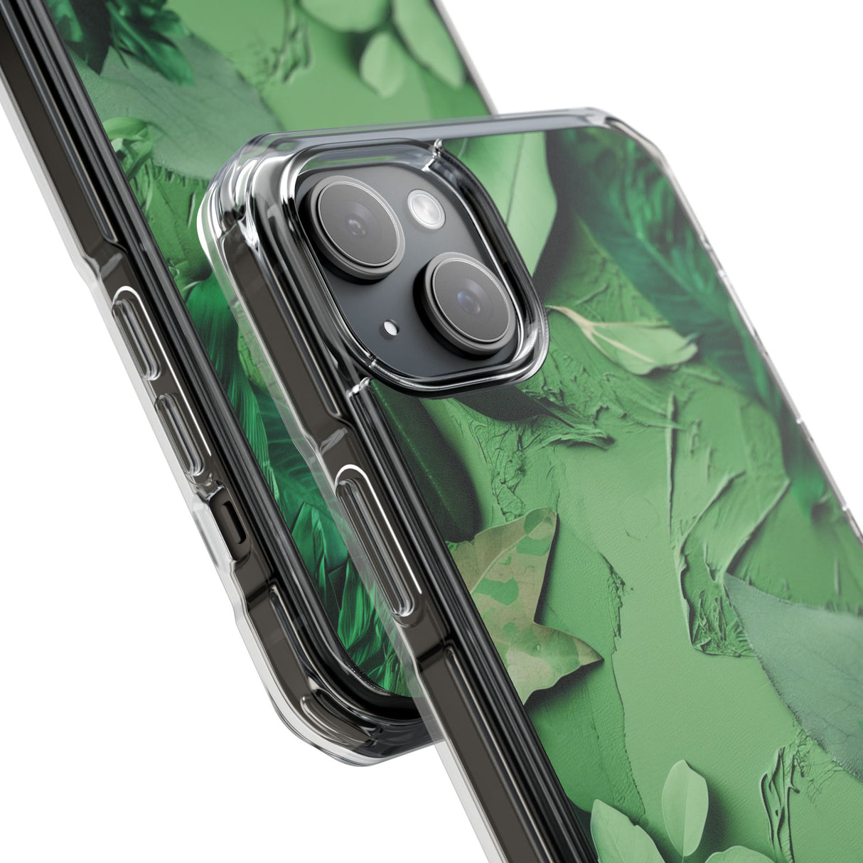 Pantone Greene  | Phone Case for iPhone (Clear Impact Case - Magnetic)