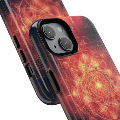 Radiant Mandala iPhone 14 Case - Tough+