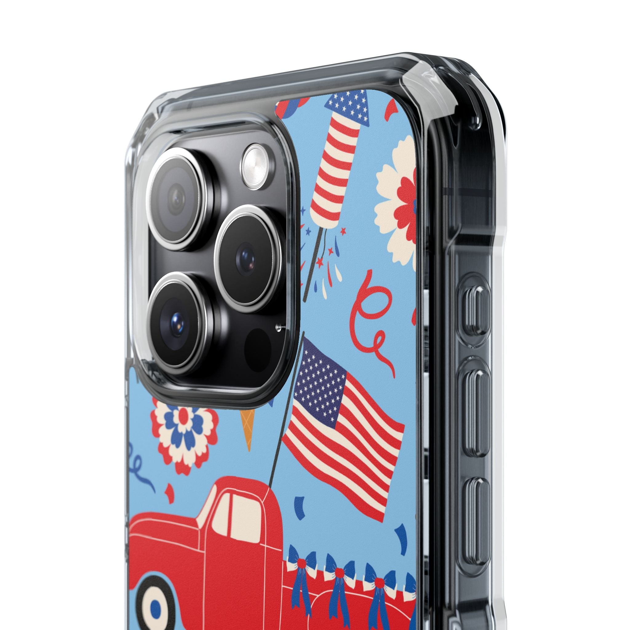 Festive Truck Parade iPhone Case - Impact