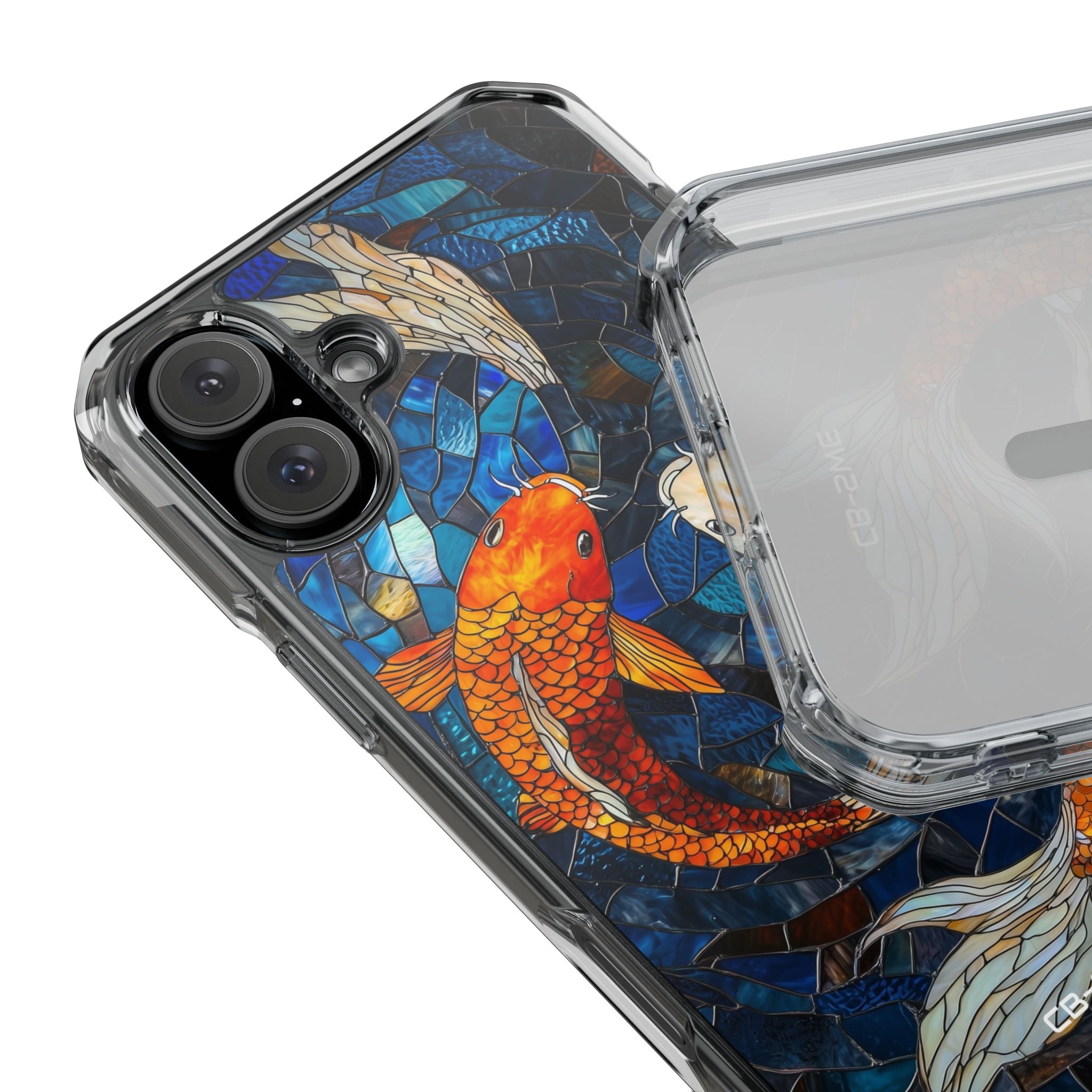 Koi Fish Swim iPhone Case - Impact