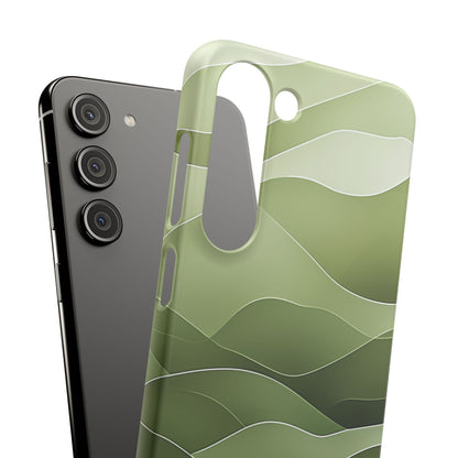 Gradient Emerald Drift Samsung S23 - Slim Phone Case