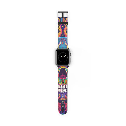 Psychedelic Skull - Watch Band