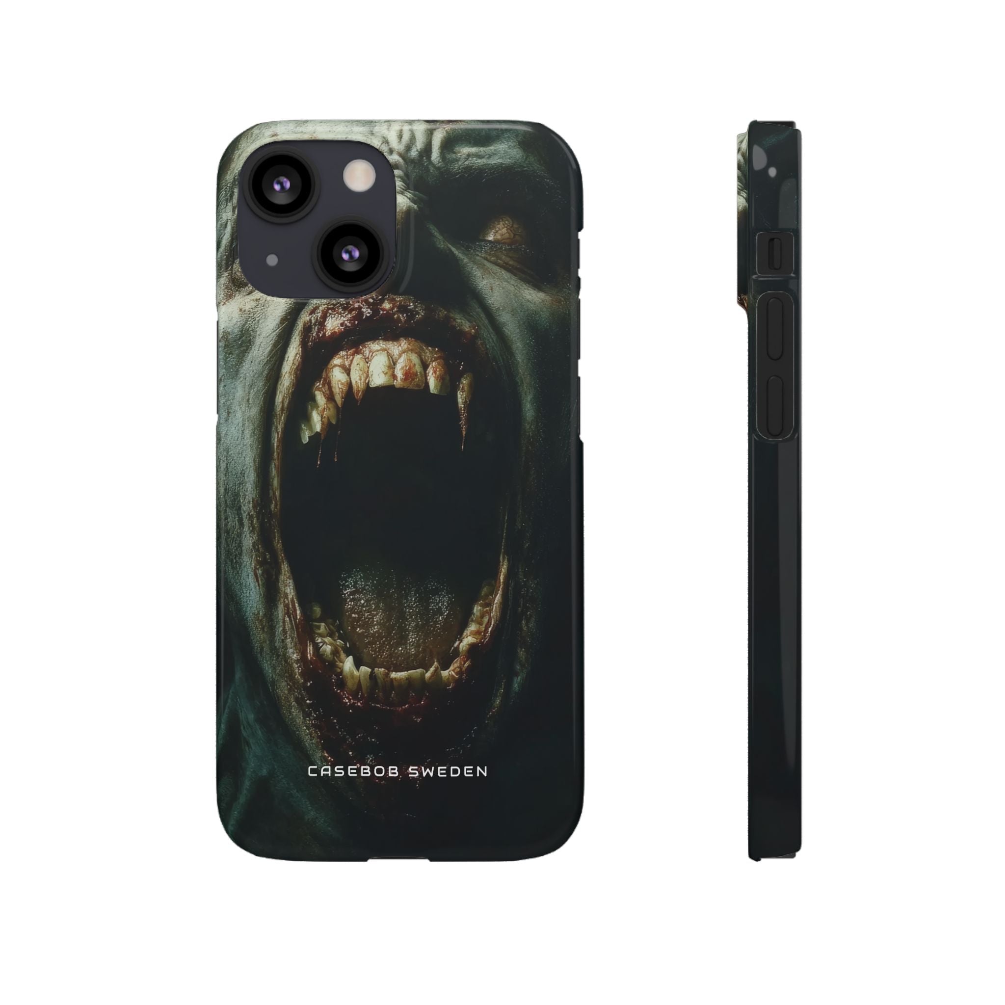 Gothic Wail of Decay iPhone 13 - Slim Phone Case