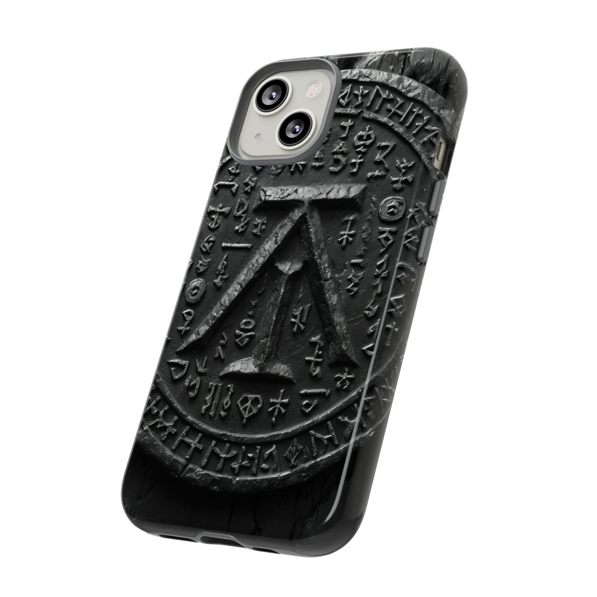 Norse Myth Runes Emblem - Protective Phone Case