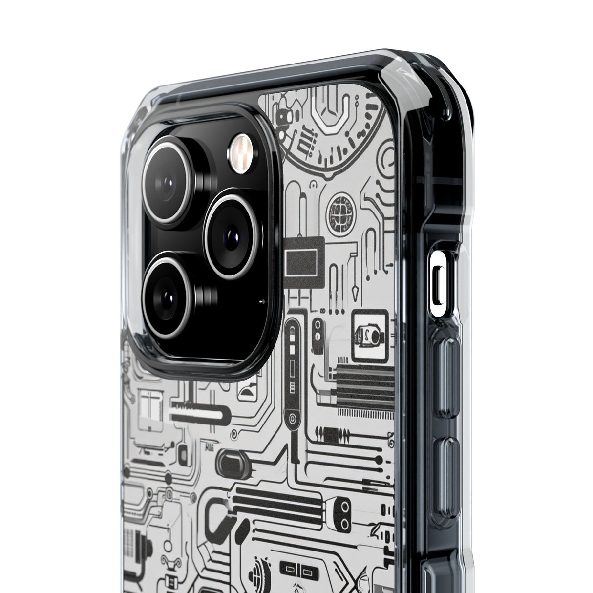 Circuit Innovation - Phone Case for iPhone (Clear Impact - Magnetic)