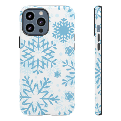 Winter Snowflake Symphony - iPhone Case