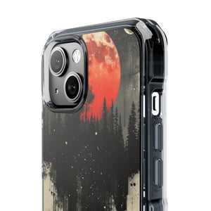 Ethereal Moonscape - Phone Case for iPhone (Clear Impact - Magnetic)