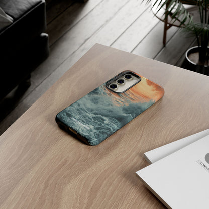 Fiery Wave Power - Tough Samsung S23 Phone Case