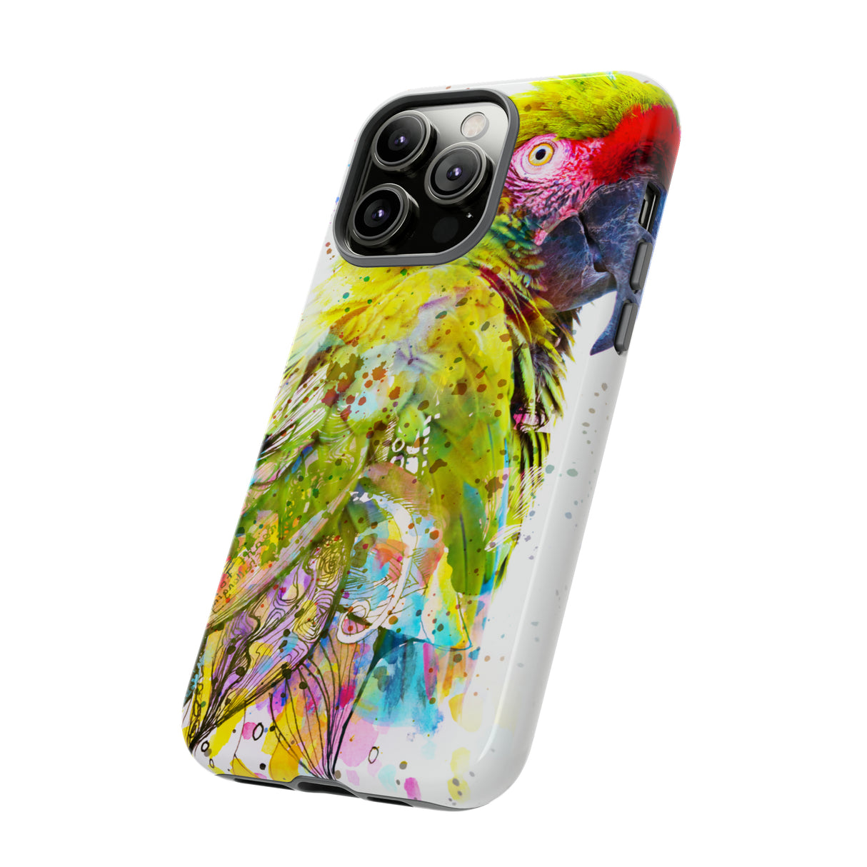 Colorful Parrot - Protective Phone Case