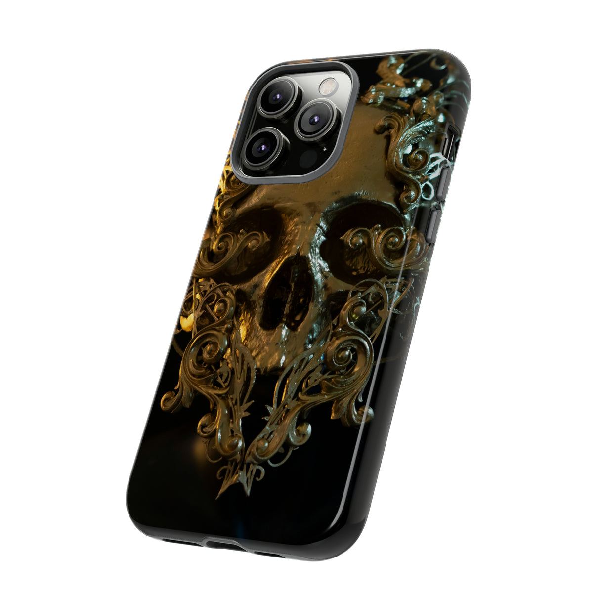 Golden Skull Trooper - Schutzhülle fürs Handy