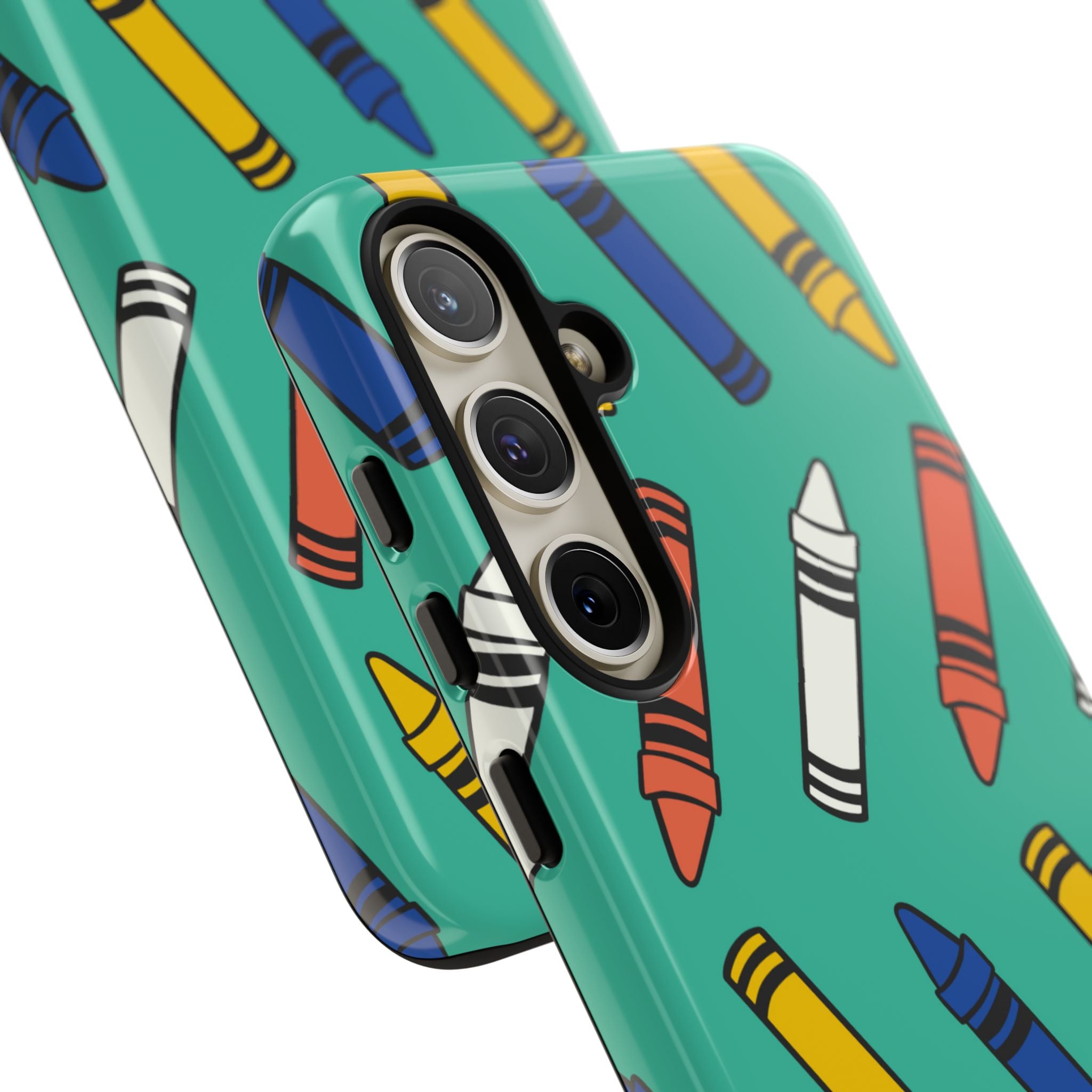 Crayons Dance Playfully - Samsung Case