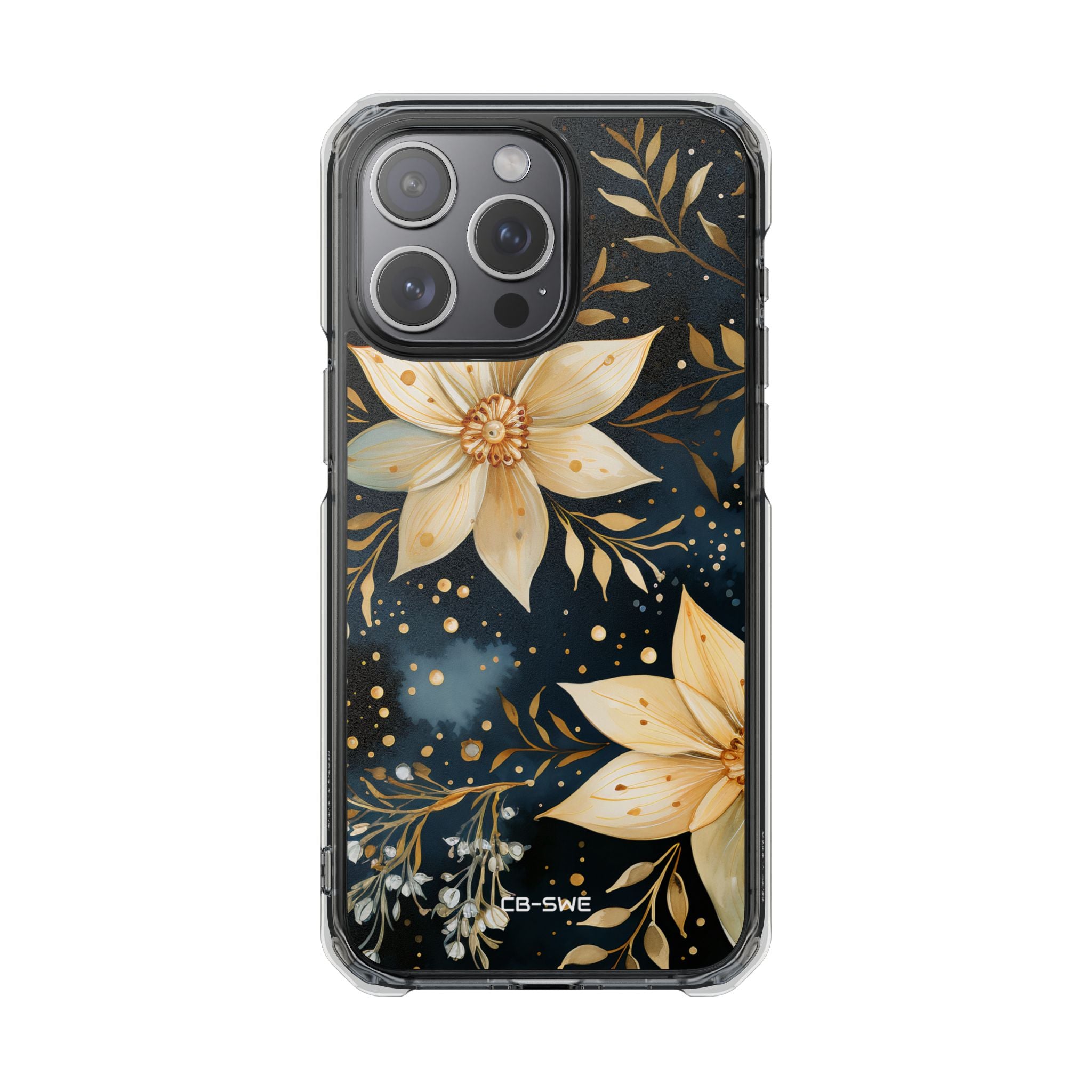 Floral Elegance Flourishes iPhone Case - Impact