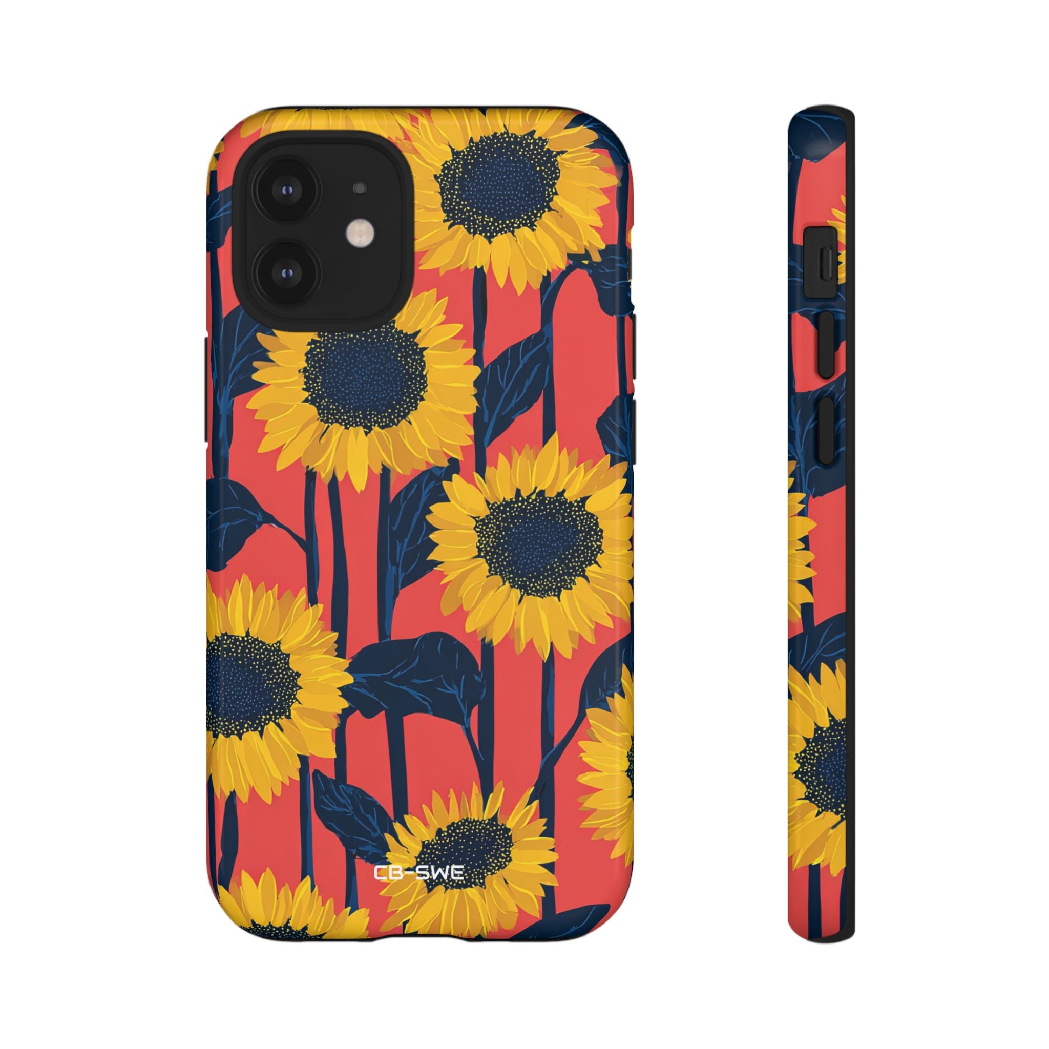 Vibrant Sunflower Rhythm - iPhone Case