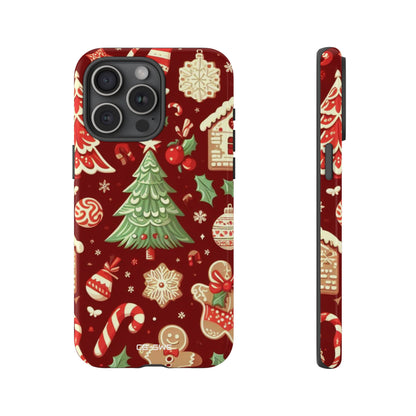 Gingerbread Smiles Shine - iPhone Case