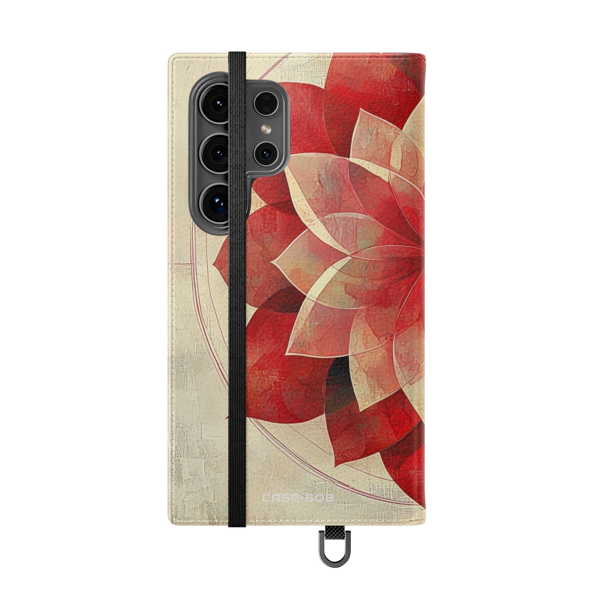 Crimson Bloom - Samsung S24 Ultra Case - Wallet
