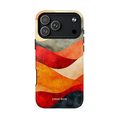 Cracked Wave Sunset iPhone 17 Pro Max Case - Tough+
