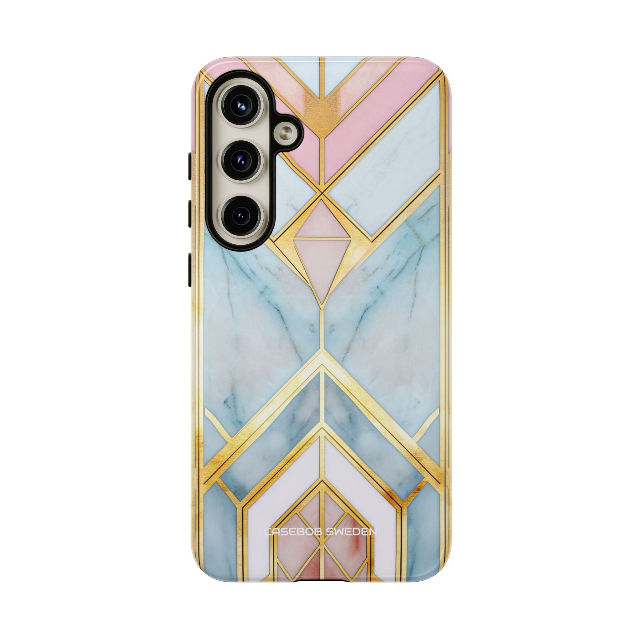 Gold Pink Art Deco - Tough Samsung S24 Phone Case